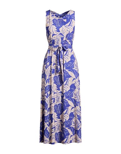 Woman Maxi dress Purple Size M Polyester, Elastane