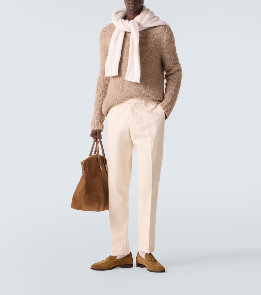 Cotton twill chinos