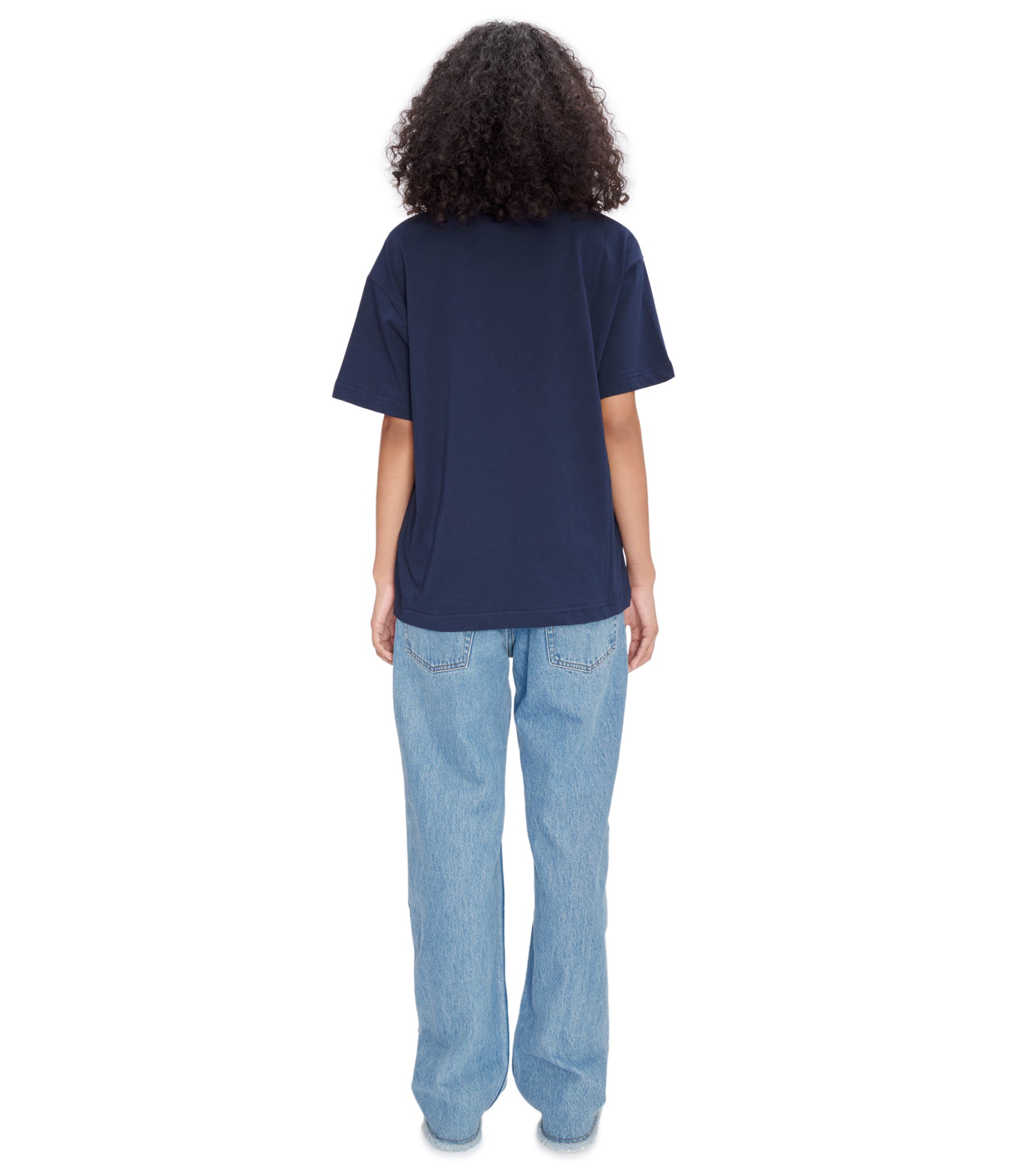 A. P.C. Relaxed Raw Edge F jeans 24 IAB - Pale blue