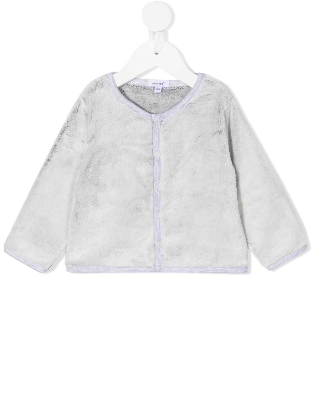 Absorba button-up round neck cardigan - Grey