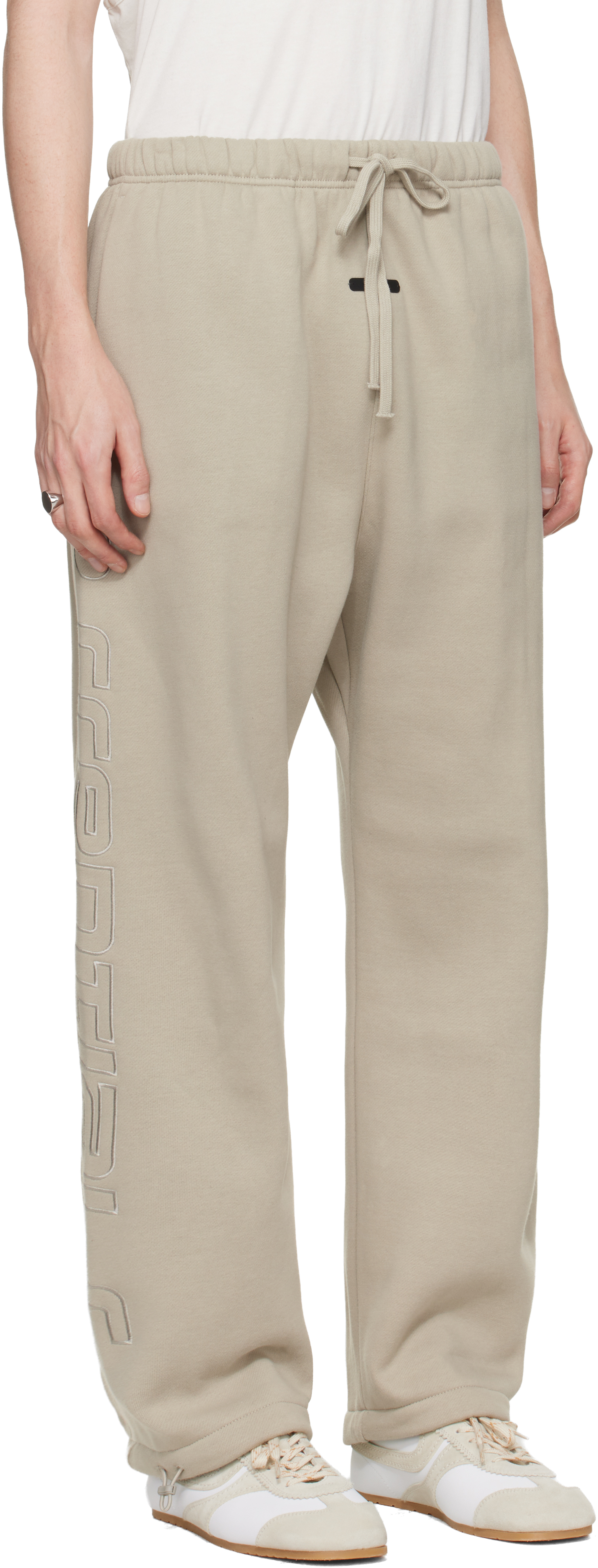 Gray Active Trace Relaxed Sweatpants