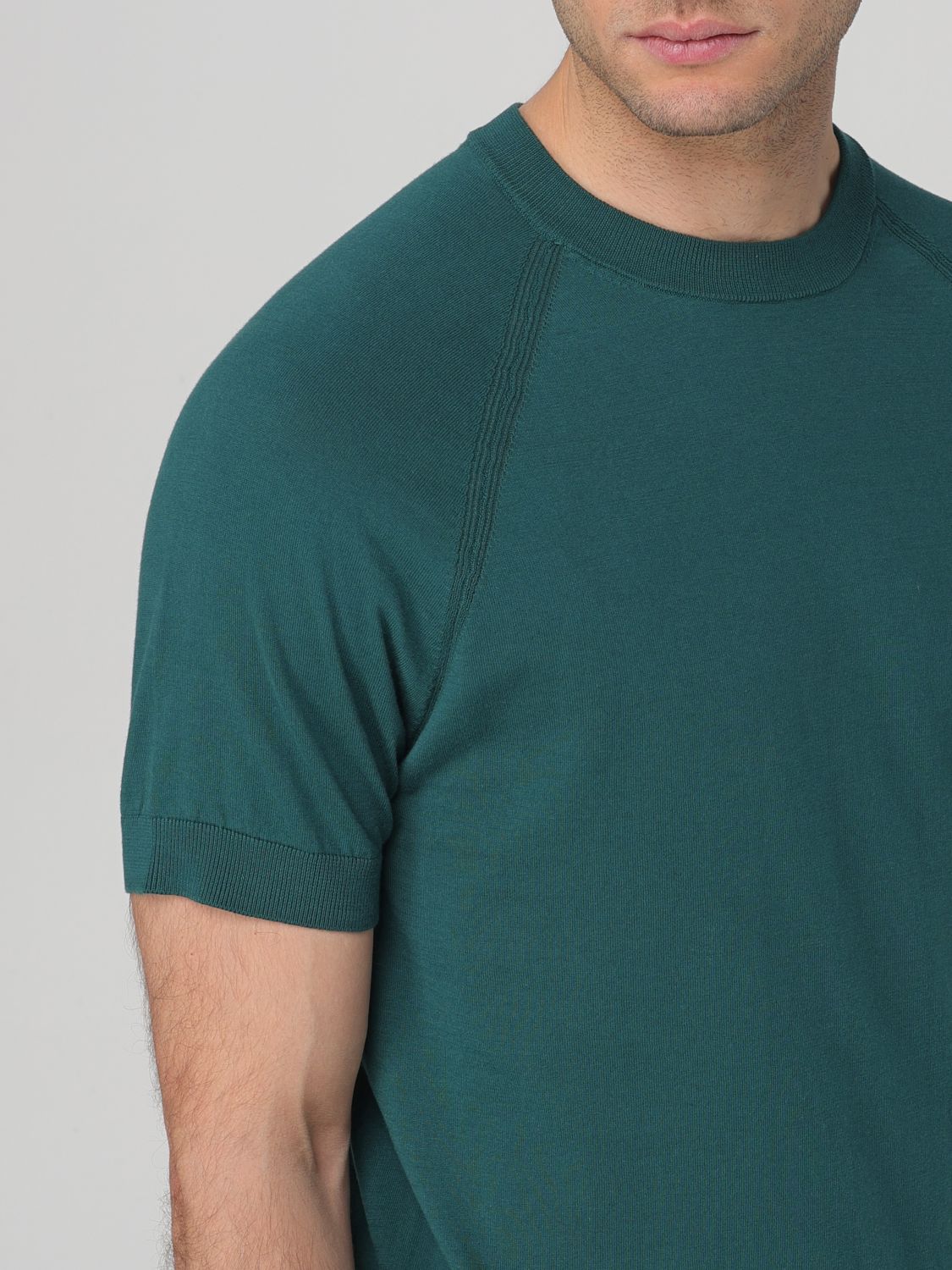 Sweater Men color Green