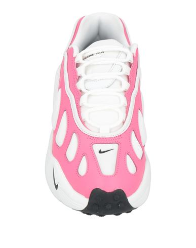 Comme Des Garçons Homme Plus X Man Sneakers Pink Size 8.5 Leather, Textile fibers