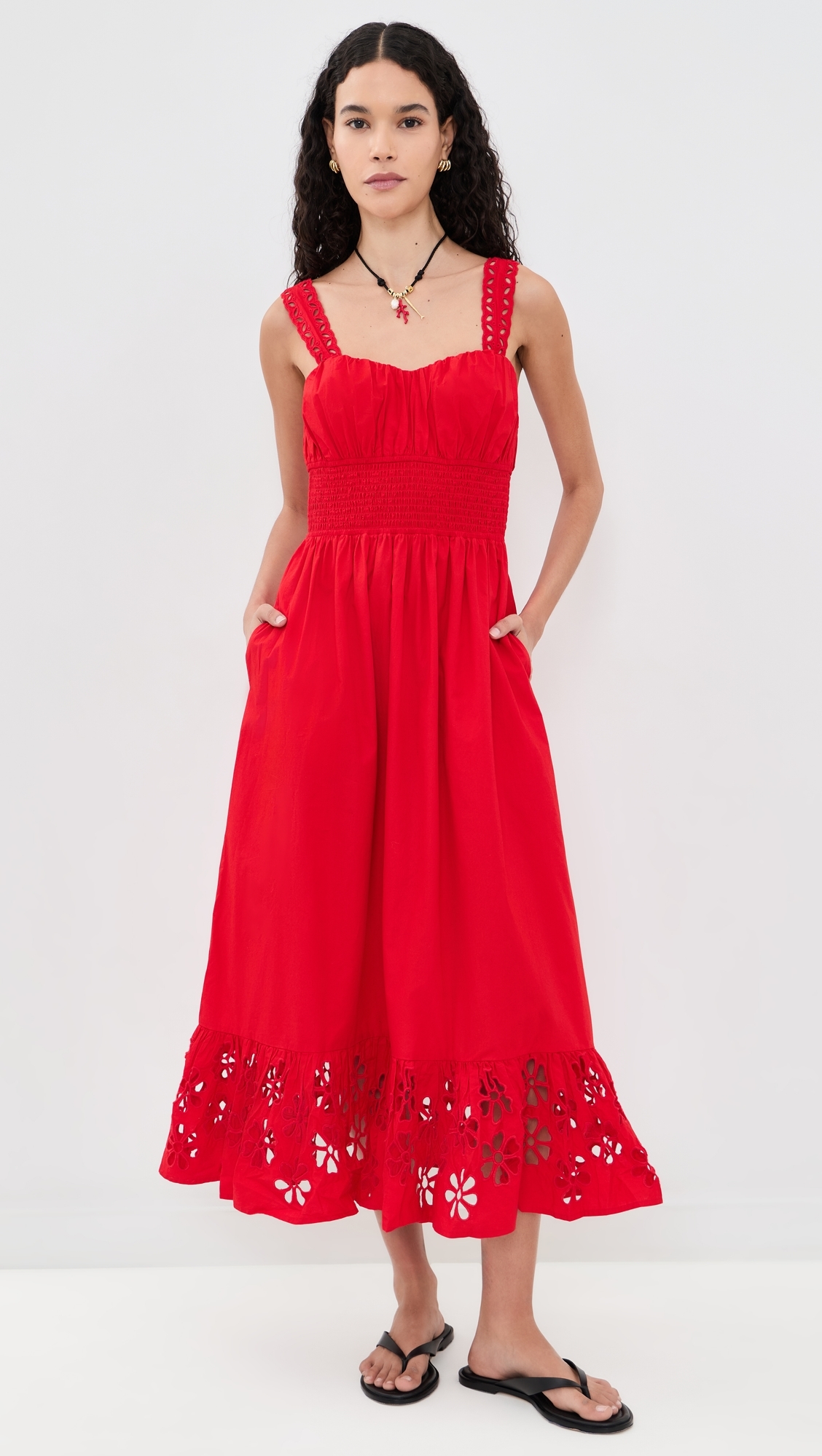 Moira Dress Scarlet
