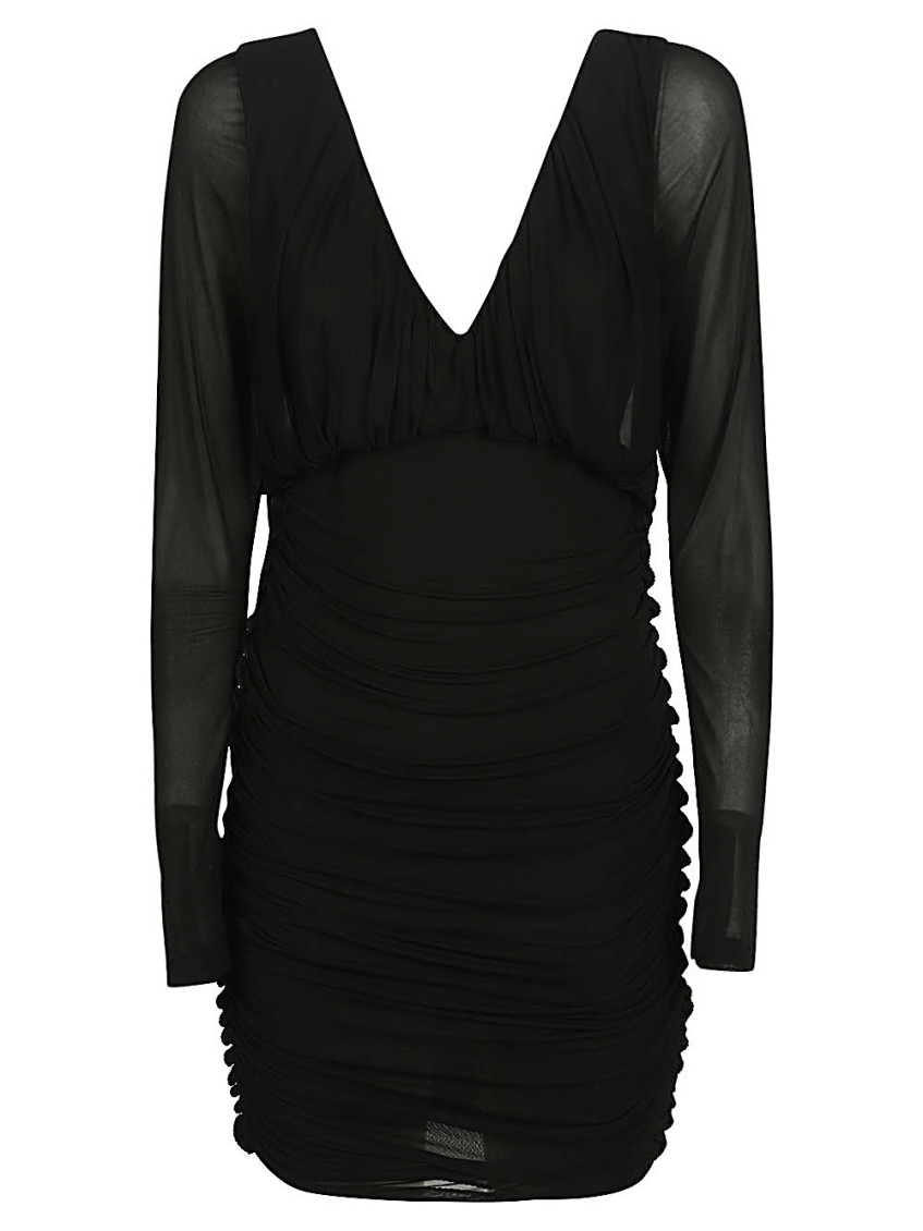 Draped Mini Dress