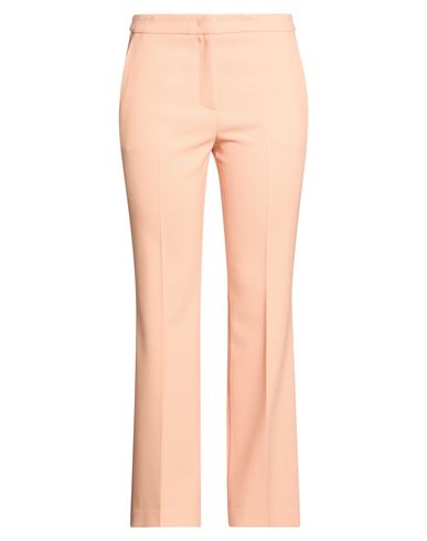 Woman Pants Apricot Size 10 Polyester, Wool, Elastane