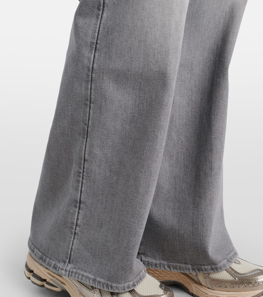 Lotta high-rise wide-leg jeans