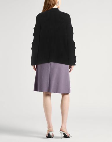 Woman Turtleneck Black Size XL Wool, Polyamide