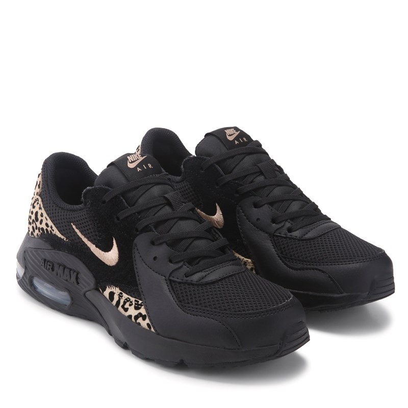 Women's Air Max Excee Sneakers (Black/Leoprint)