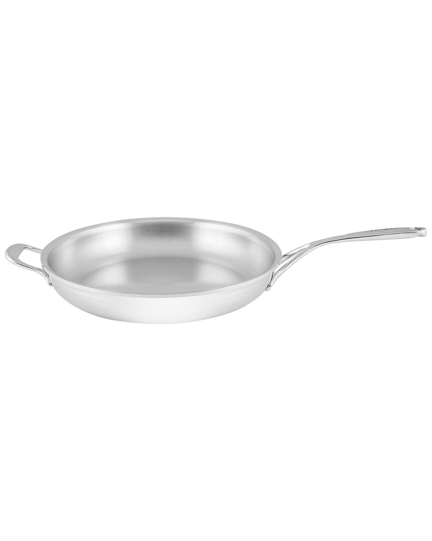 Atlantis Proline 7 12.6In Stainless Steel Fry Pan With Helper Handle