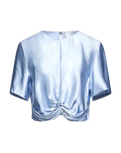 Woman Top Sky blue Size 6 Viscose
