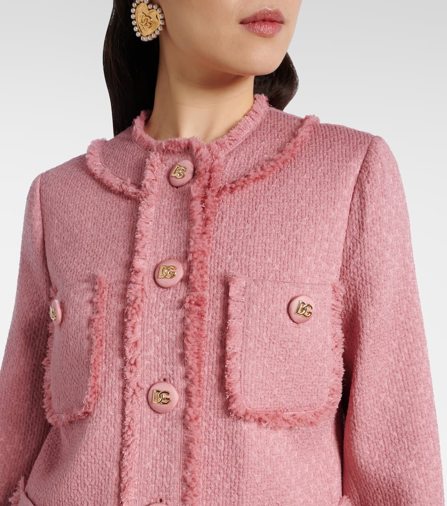 Rachel wool-blend tweed jacket