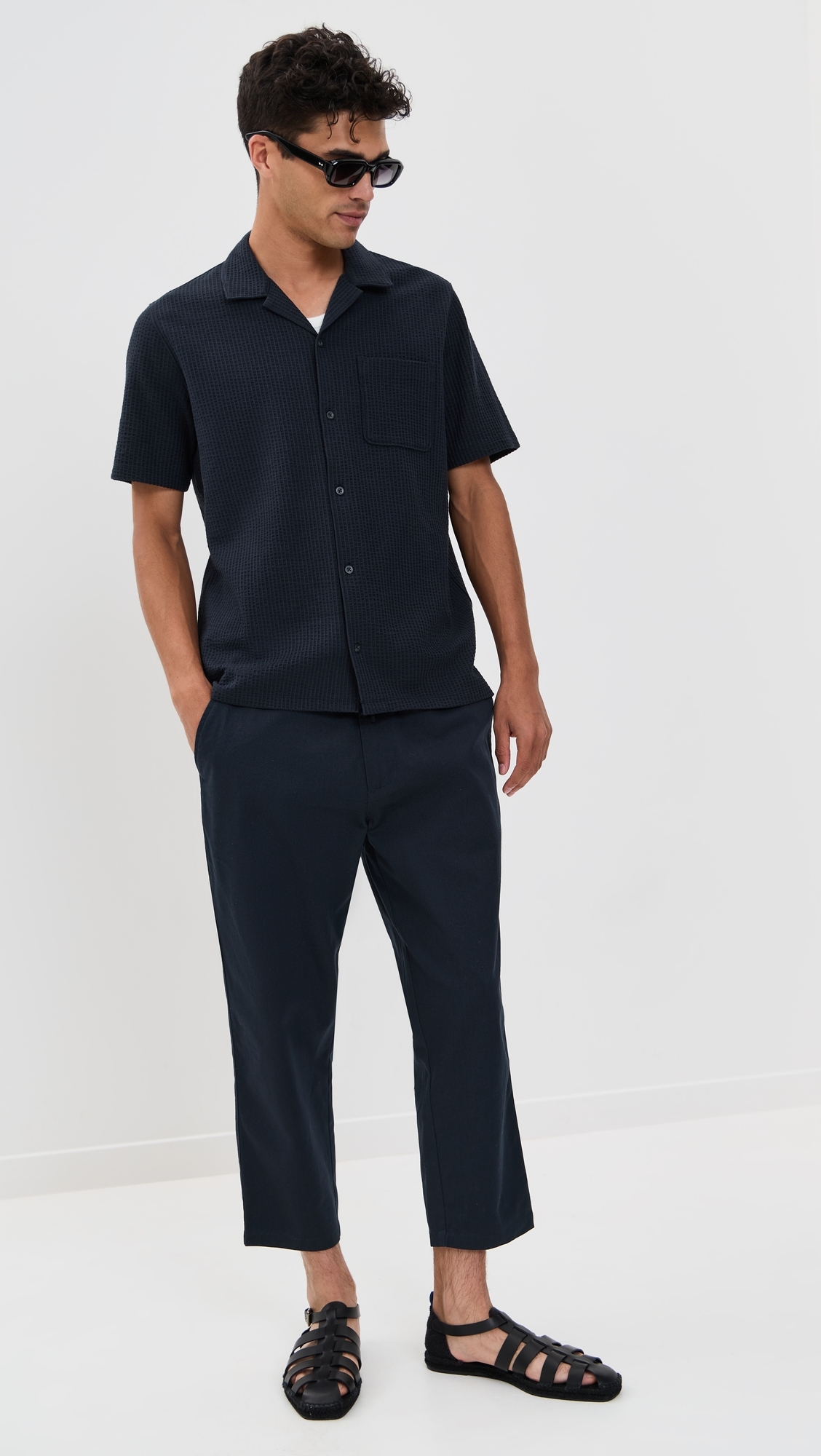 Twill Hi Water Trousers Navy