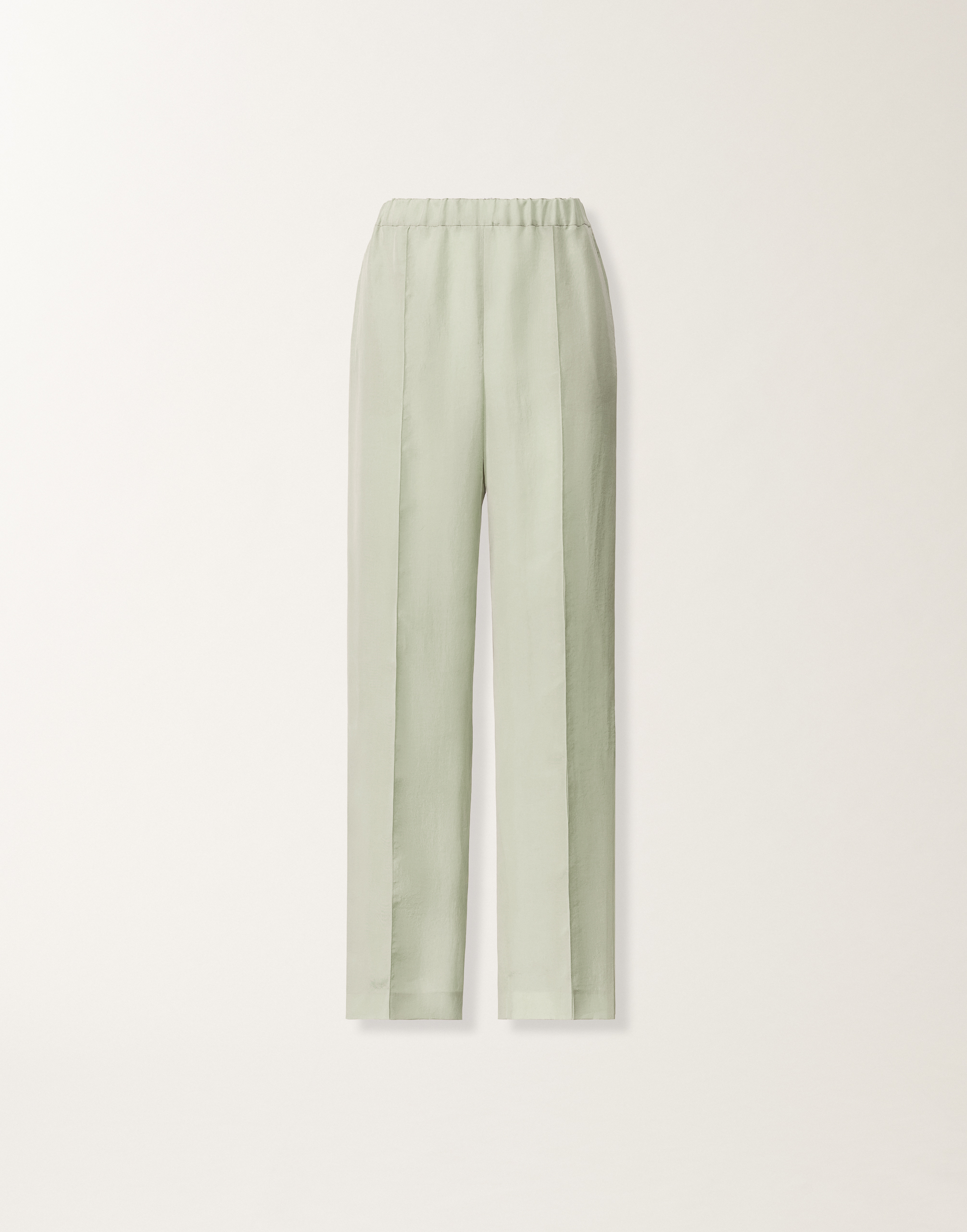 Gubbio jogging pants in fluid fabric, Ghirri green