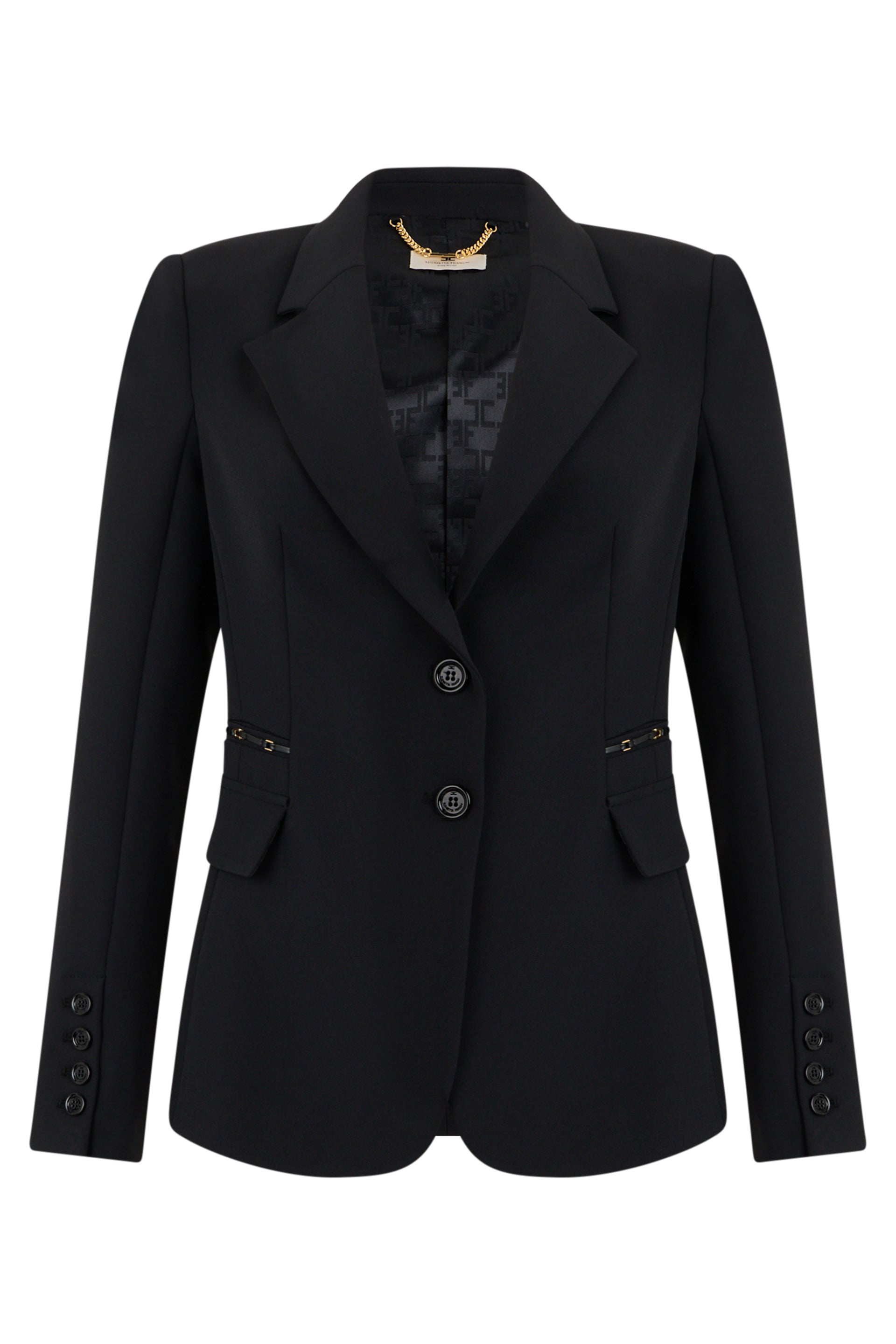Single-Breasted Tailored Blazer for Women