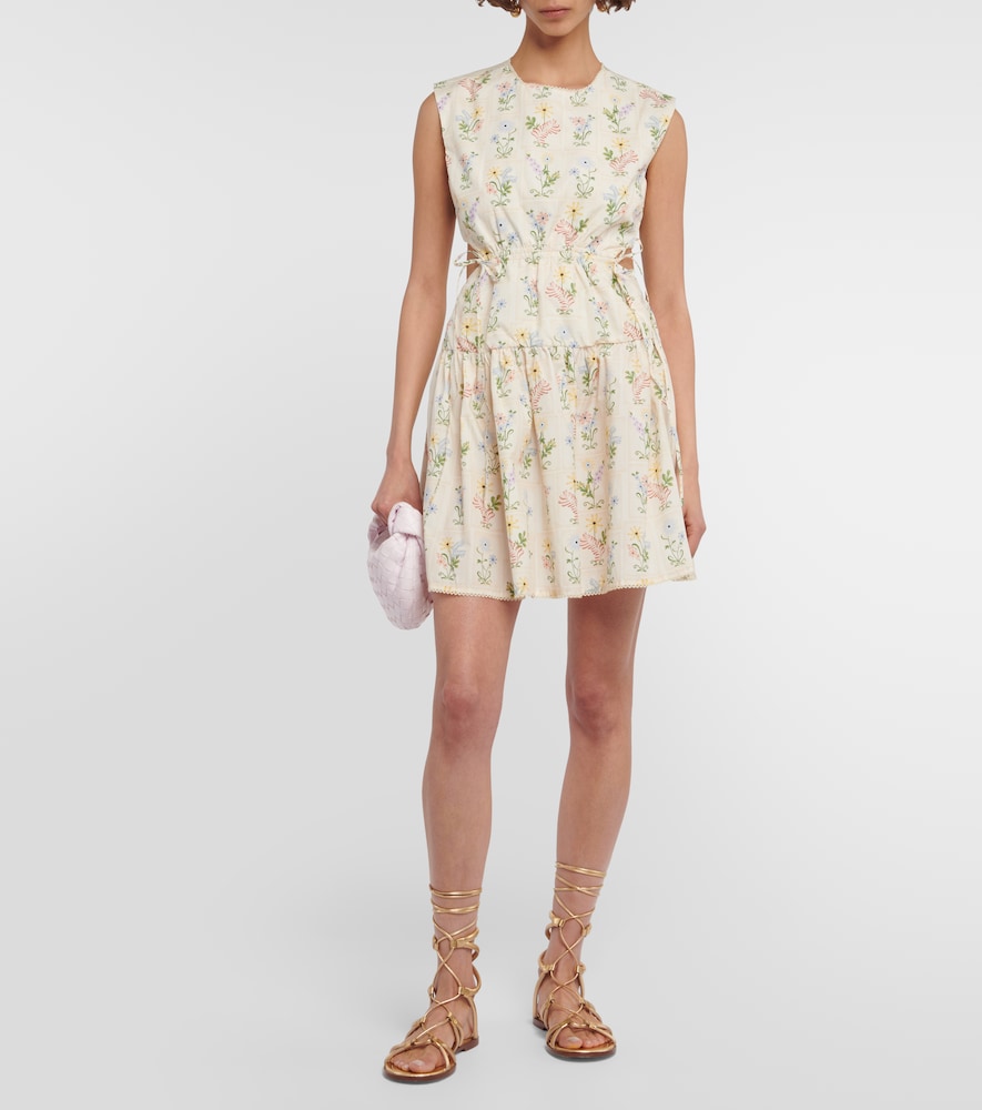 Sucré Pradera cotton poplin minidress