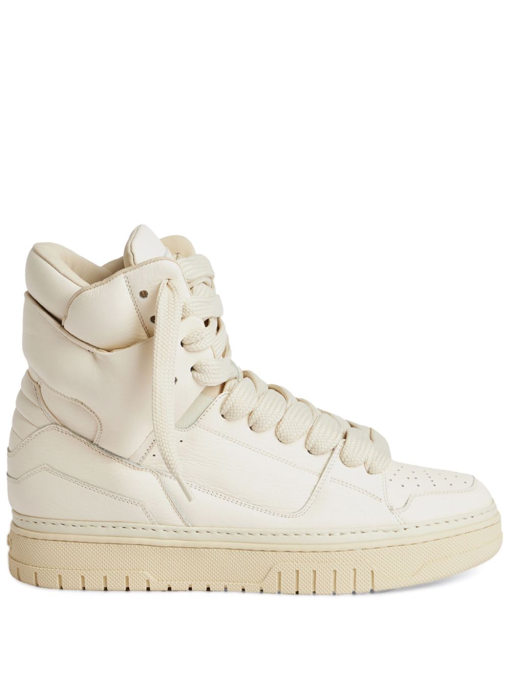 High-top sneakers - White