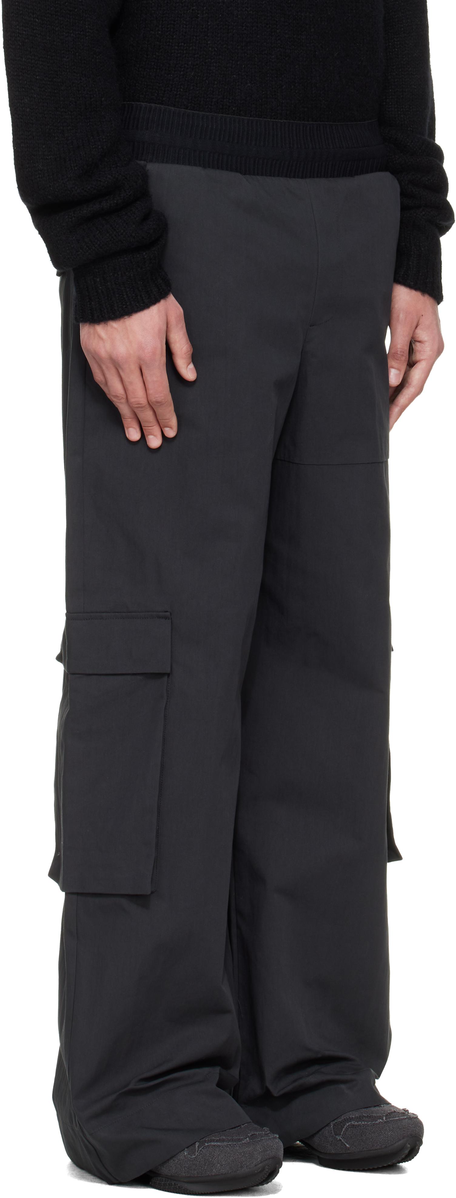 Black Pulsar Cargo Pants
