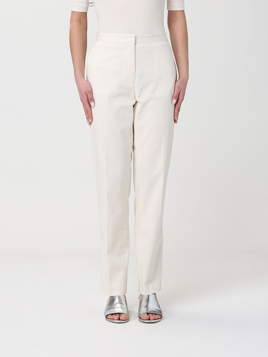 Pants Woman color Butter