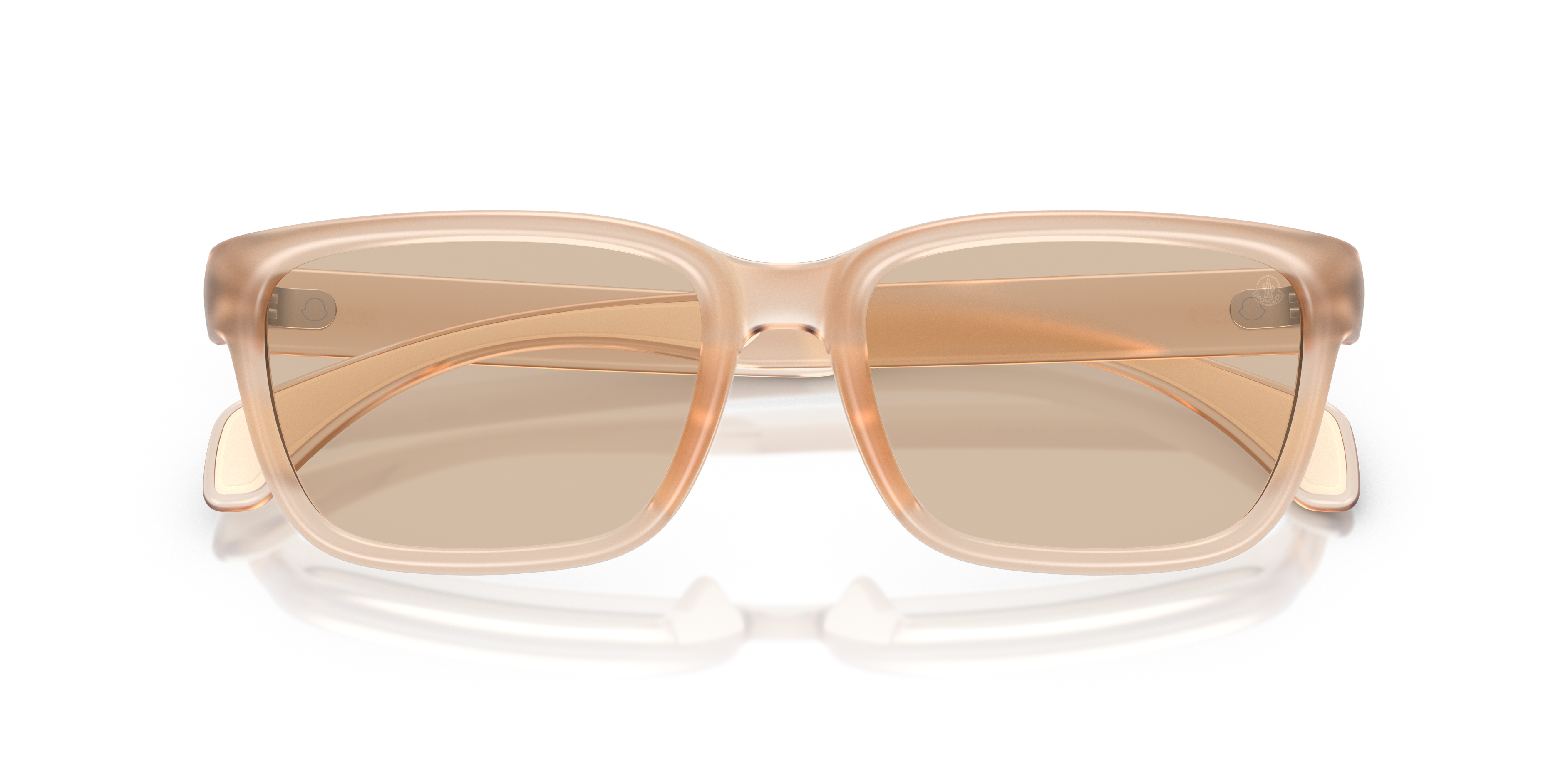 Moncler Unisex Moncler ME8002 SLICKA 500993 Gafas de sol Inyectado Rosa Rosa Pillow Norma