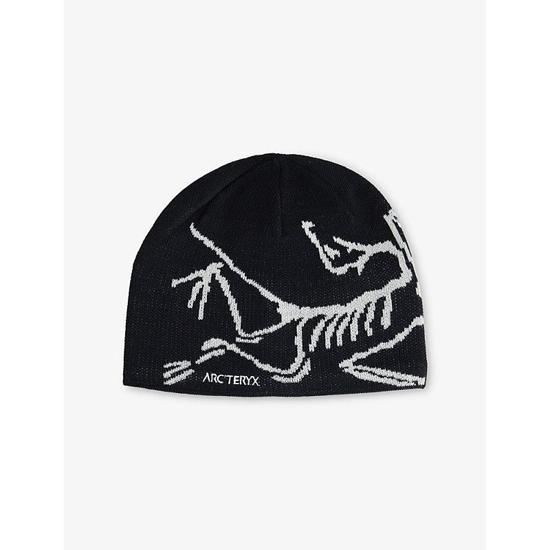 Mens Bird Head Toque Wool-Blend Beanie