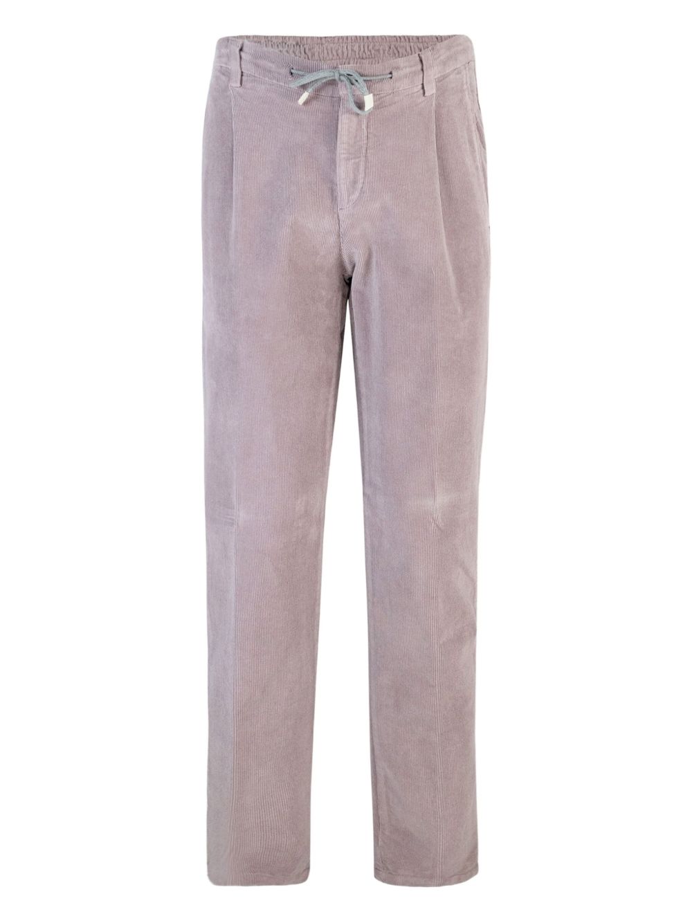 Corduroy drawstring trousers - Purple