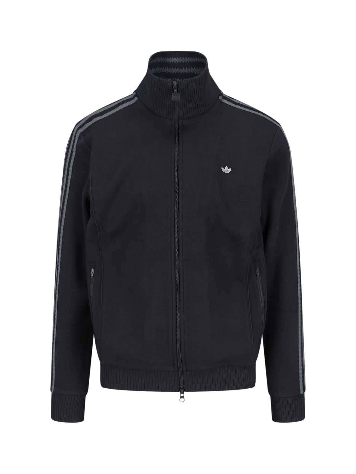 Premium Cotton Blend Track Top - Slim Fit for Men