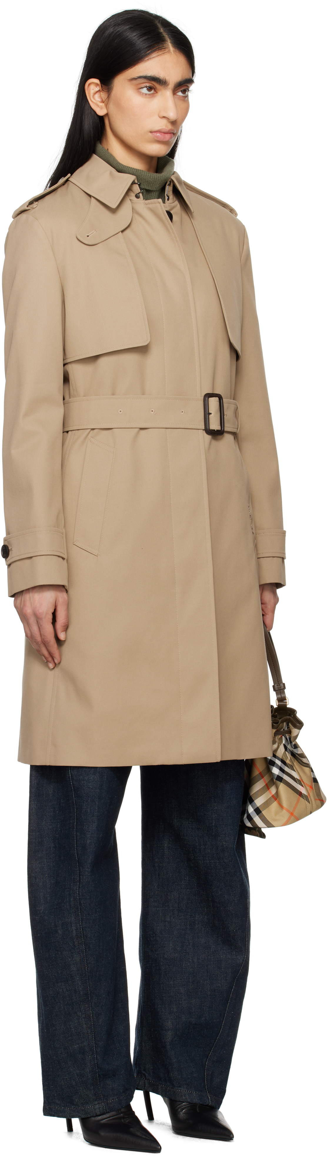 MACKAGE Beige Winn Trench Coat