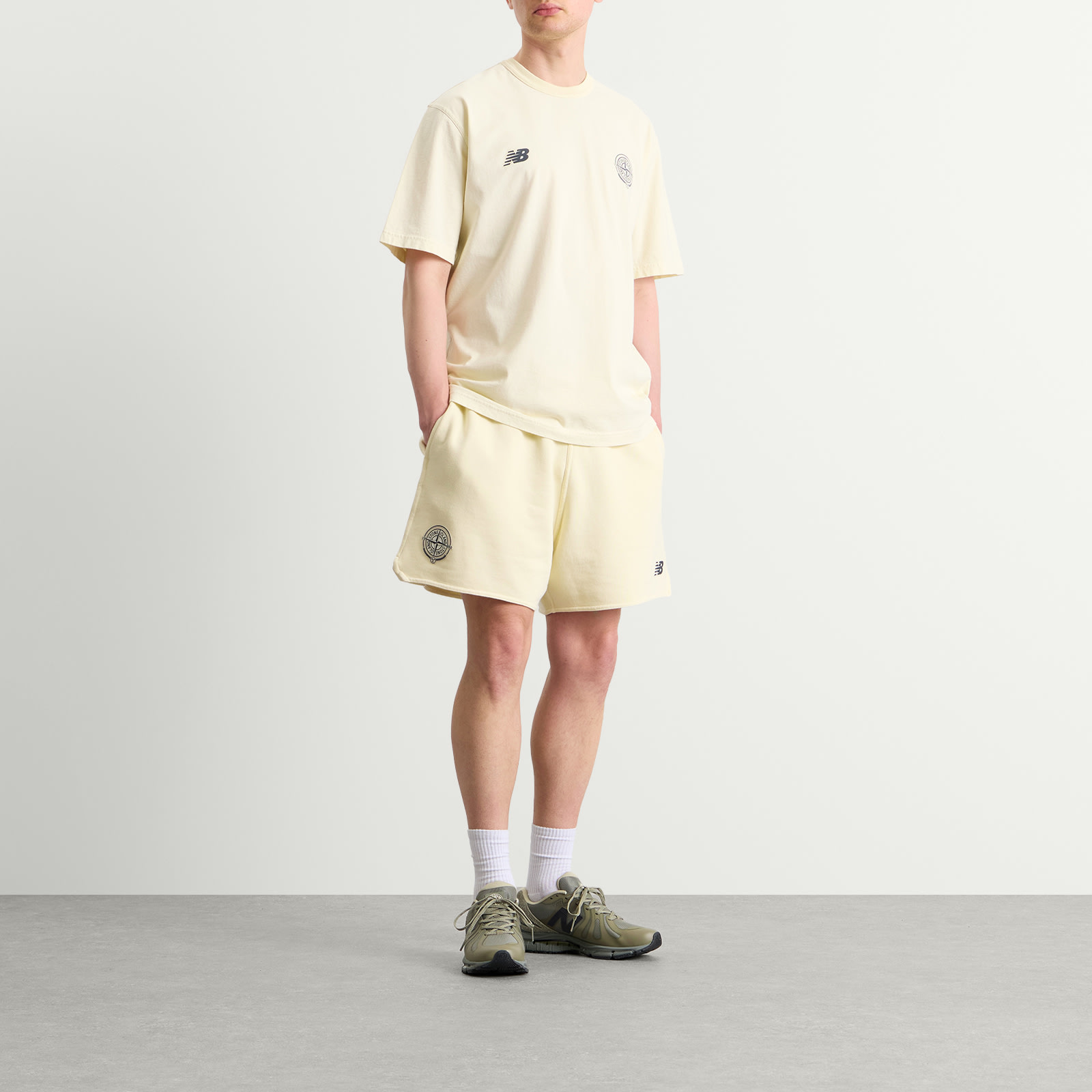 Men's x New Balance T-Shirt in Ivory