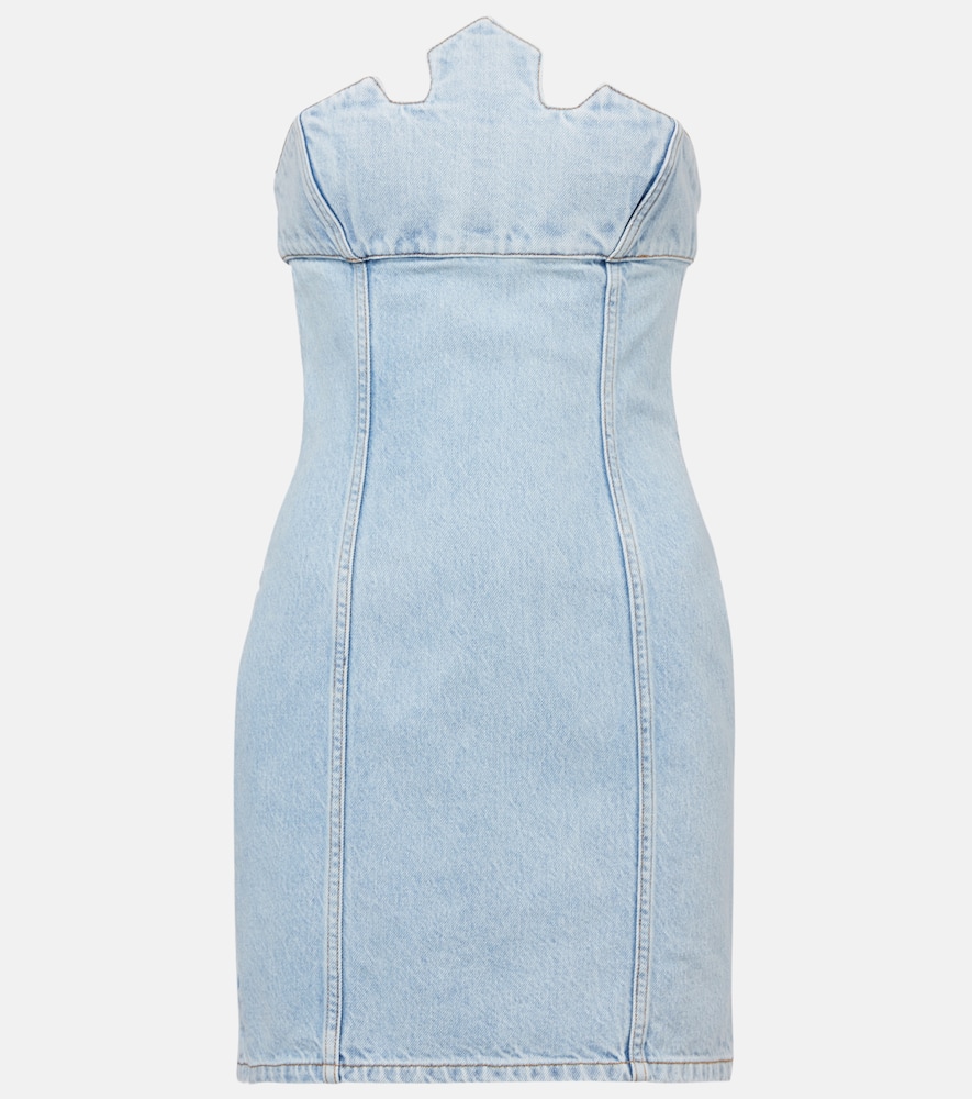 X Disney denim bustier dress