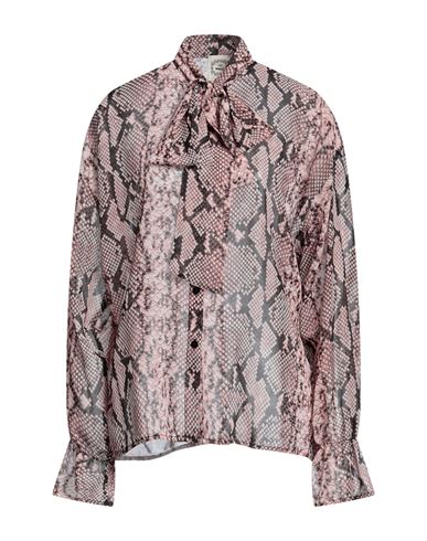 Woman Shirt Light pink Size 2 Polyester