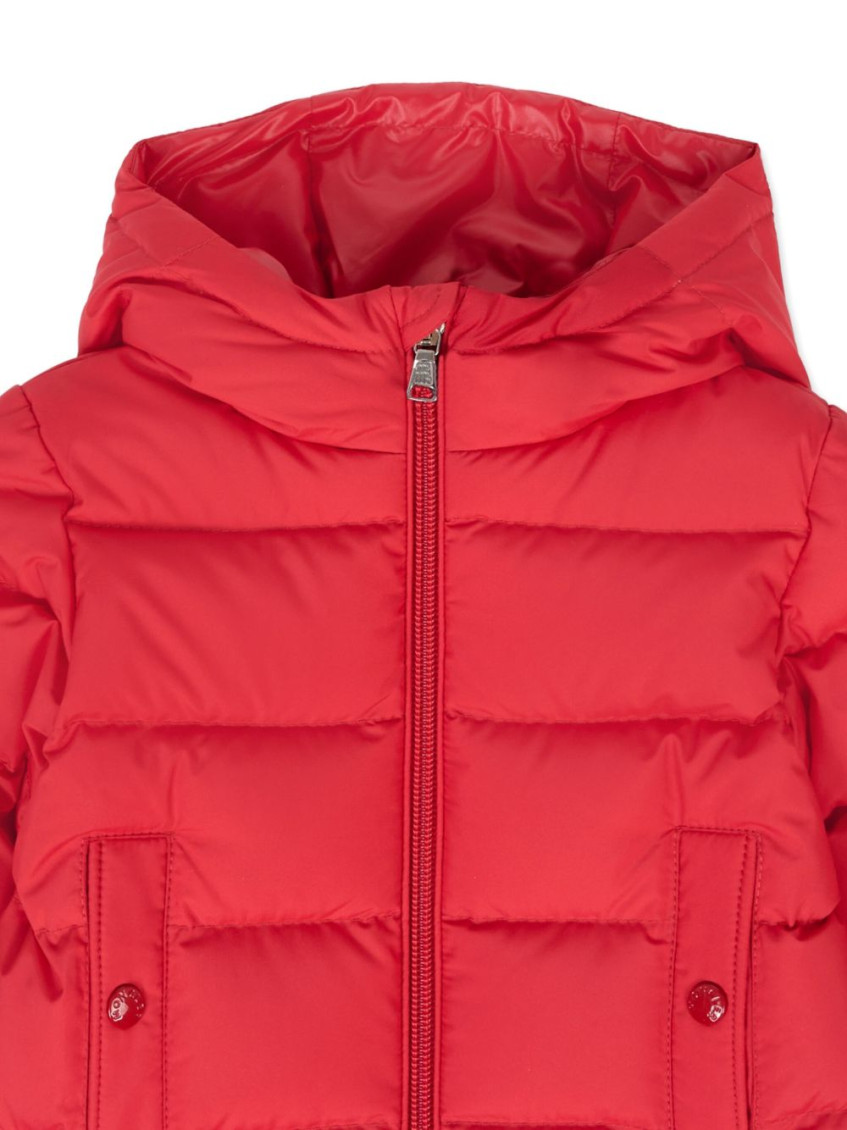 Baby Boy Red Quilted Jacket