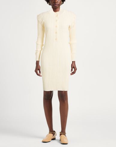Woman Mini dress Ivory Size M Wool