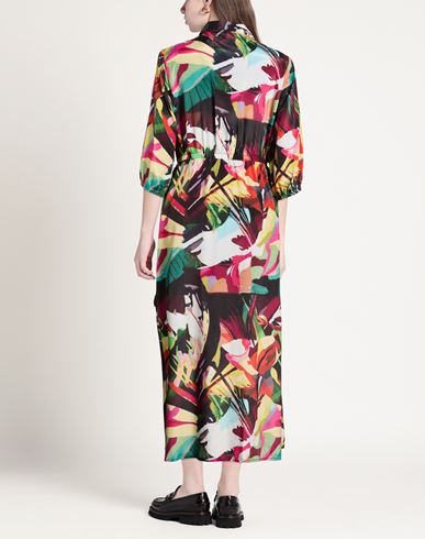 Woman Maxi dress Black Size XS Polyester