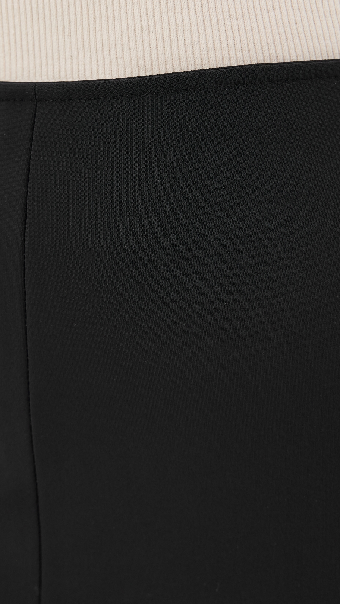 Cigarette Scruba Trousers Black