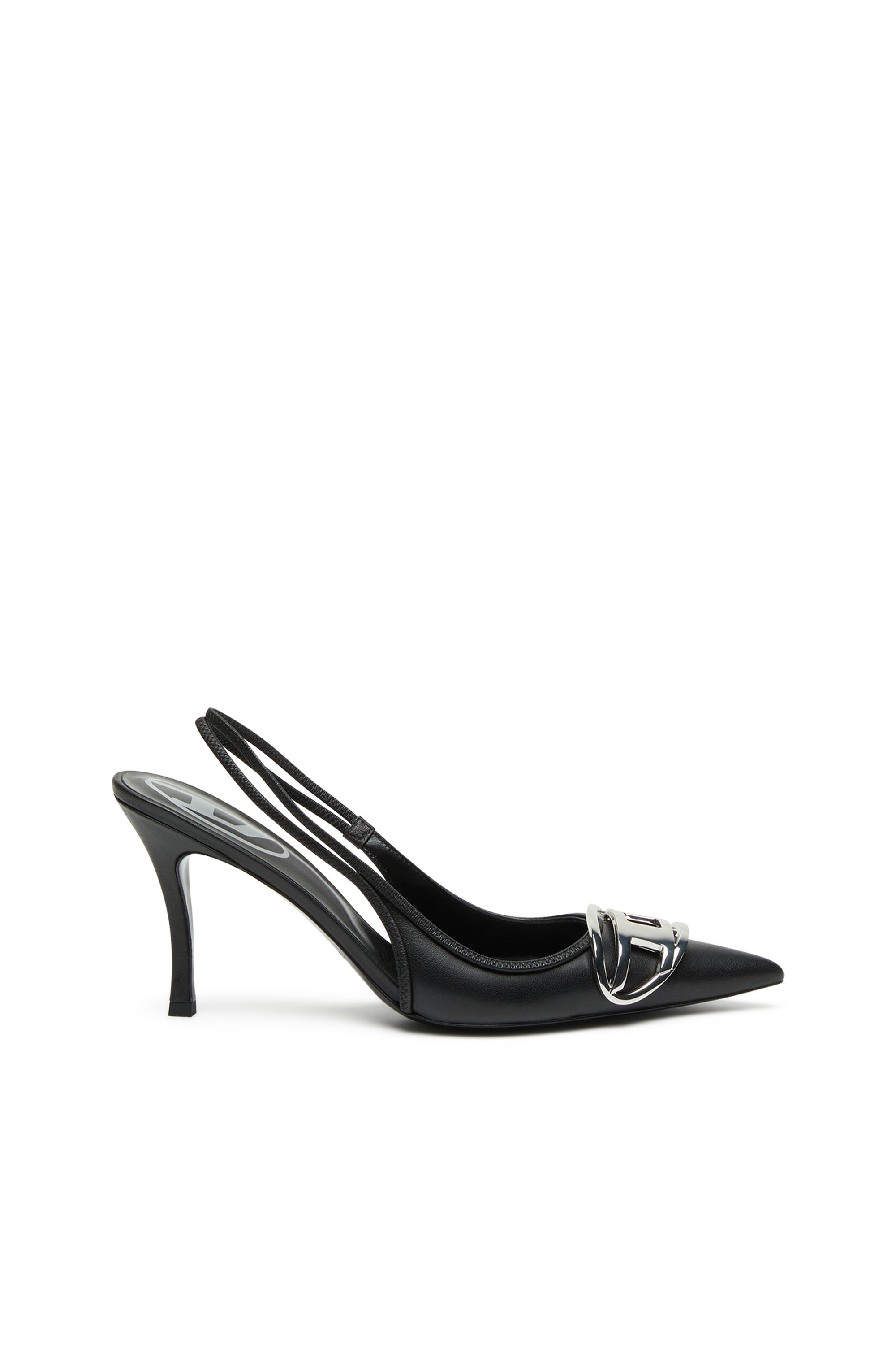 D-Venus-Slingback pumps in nappa leather - Décolleté - Woman - Black