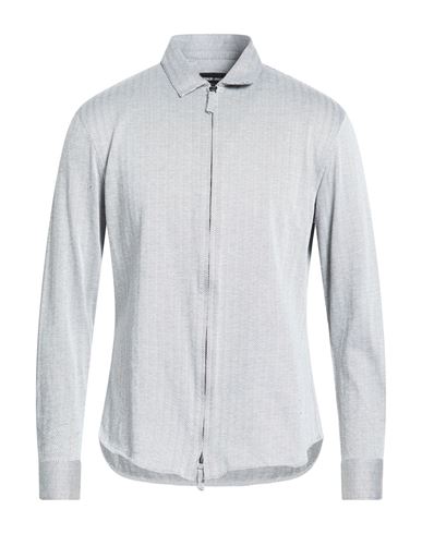 Man Shirt Grey Size 15 ½ Cotton, Polyamide