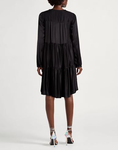 Woman Mini dress Black Size S Viscose