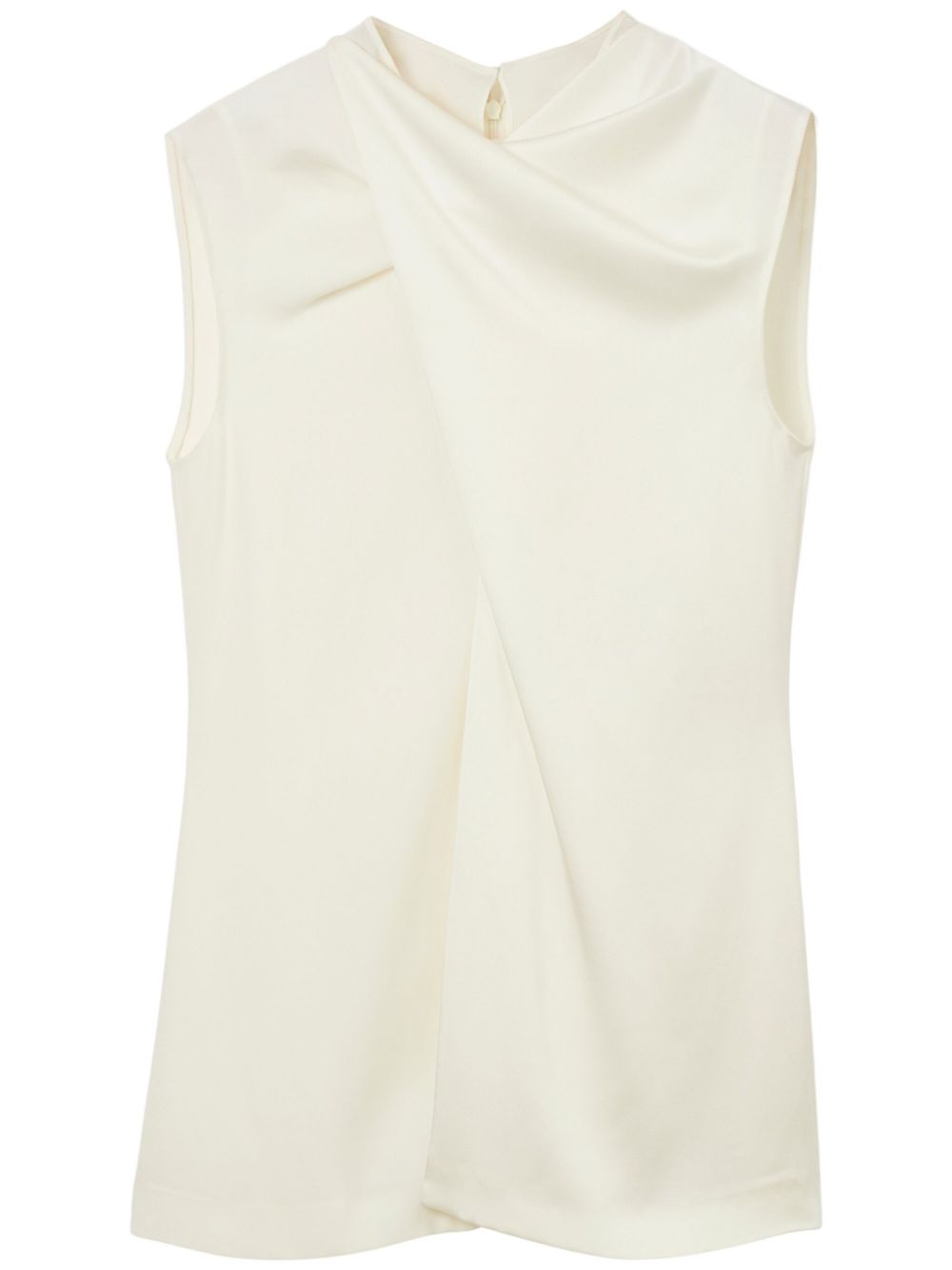 Greta draped top - Neutrals