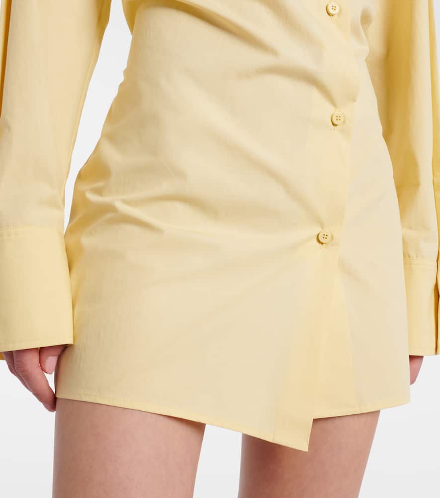 Cotton shirt dress
