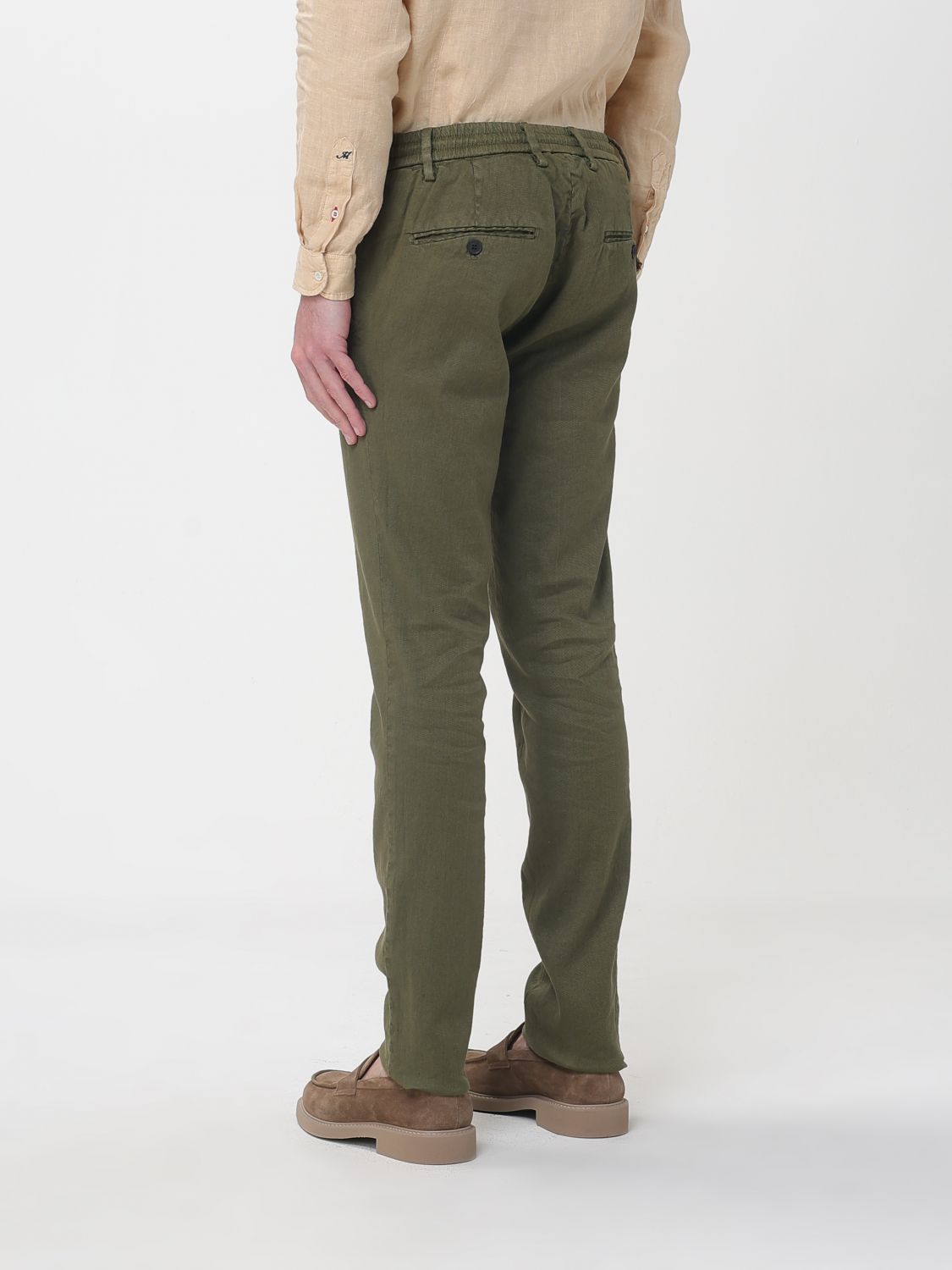 Pants Men color Forest Green