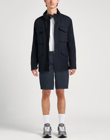 Man Denim shorts Navy Size 32 Cotton, Elastane