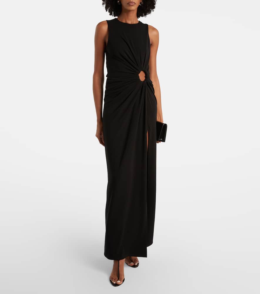 Jersey maxi dress