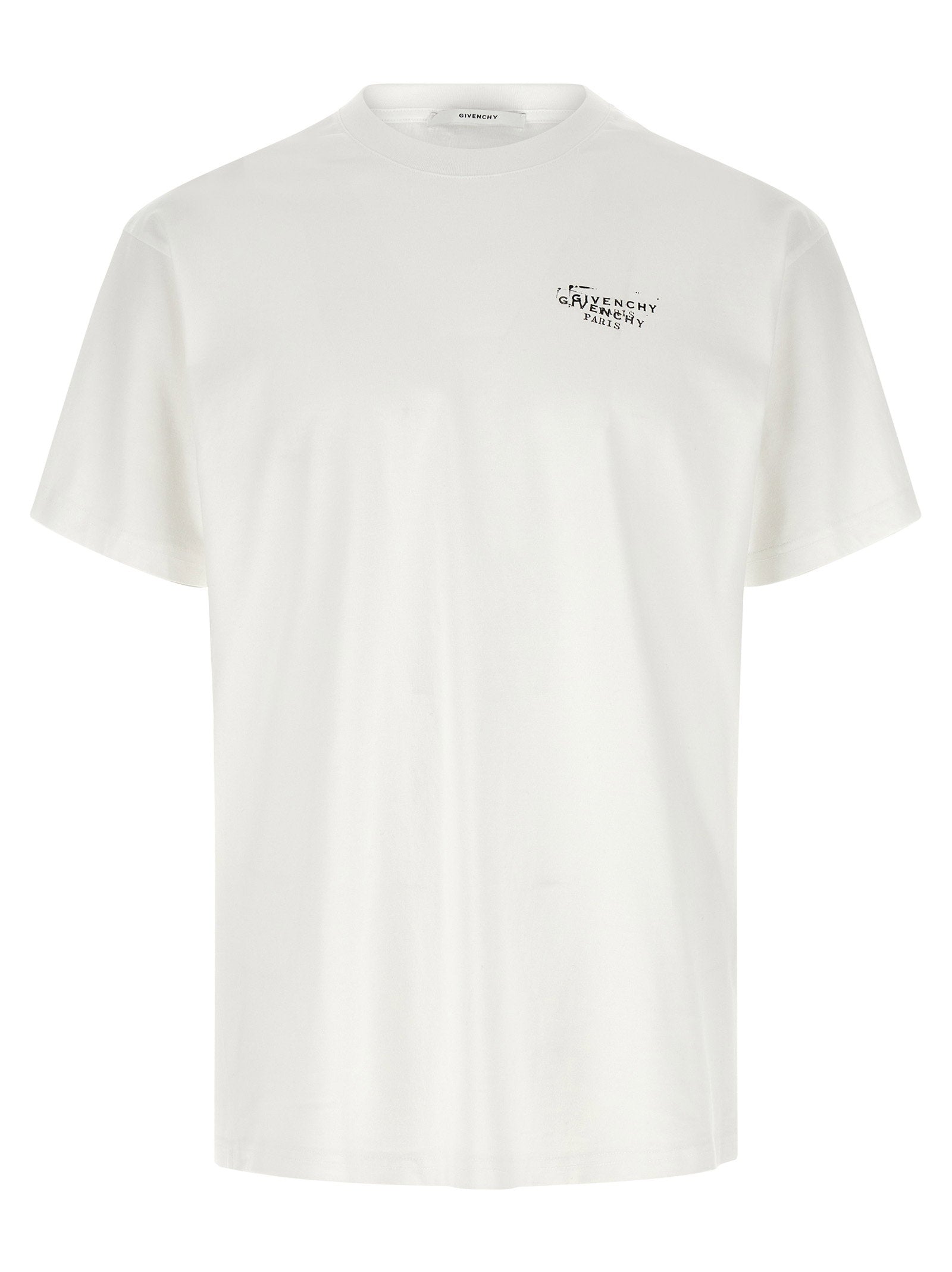 Logo-Stamped Cotton T-Shirt — White
