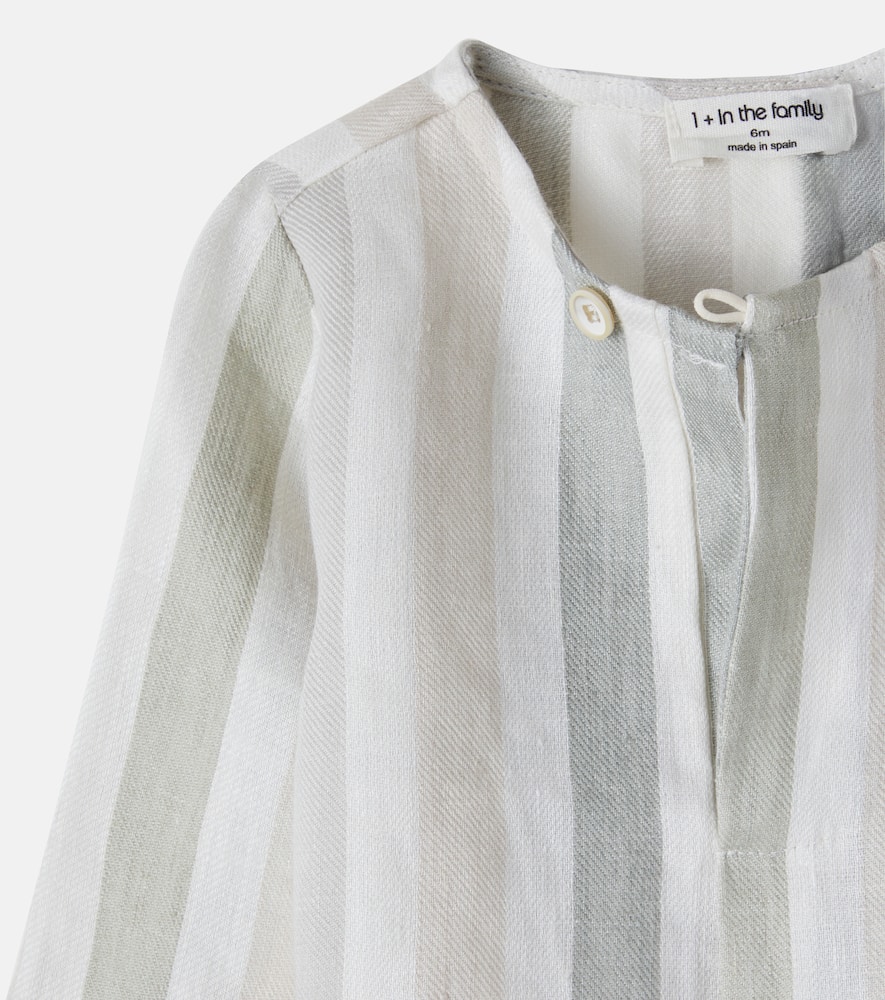 Baby Casavells striped linen top