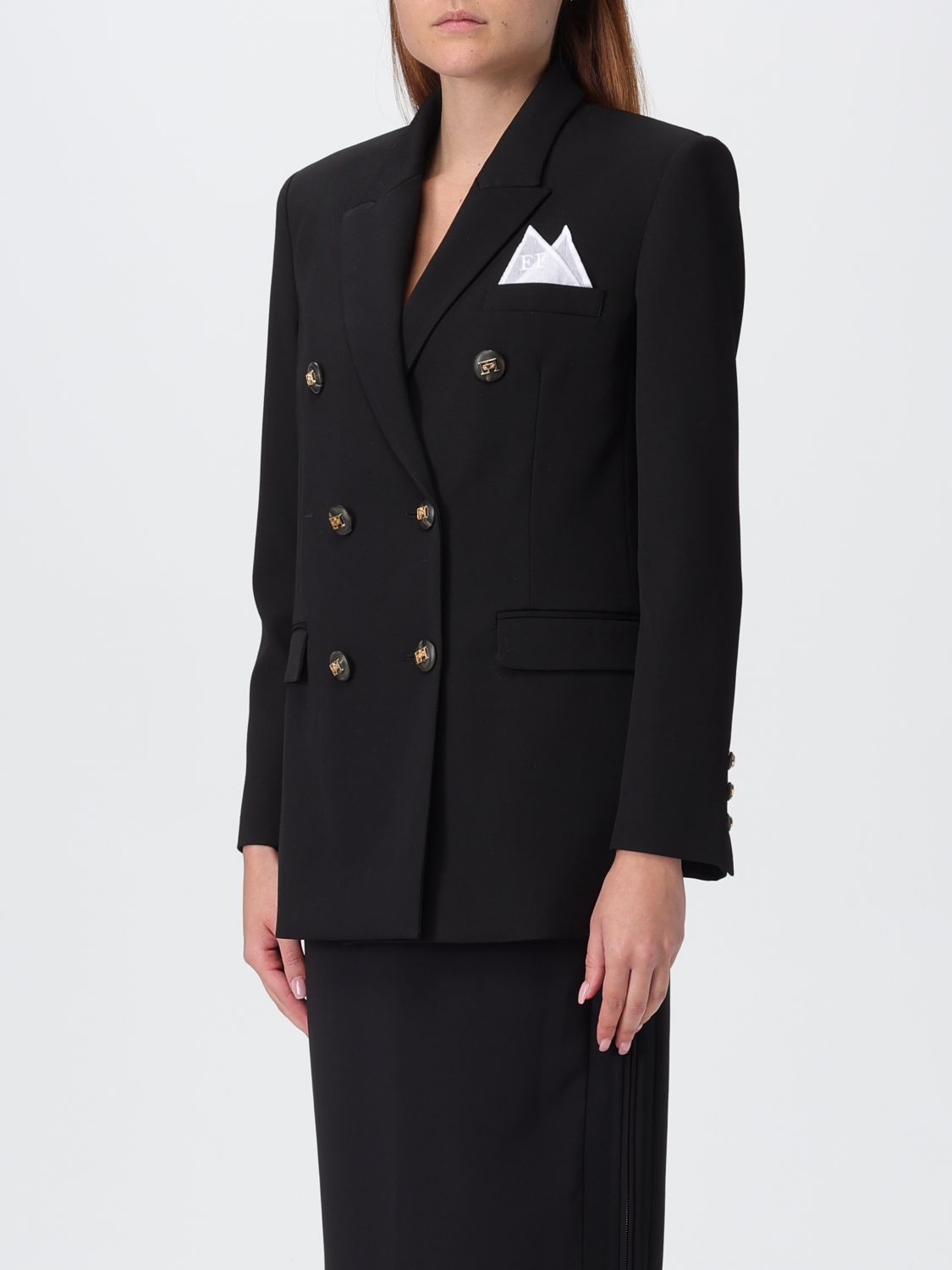 Jacket ELISABETTA FRANCHI Woman color Yellow