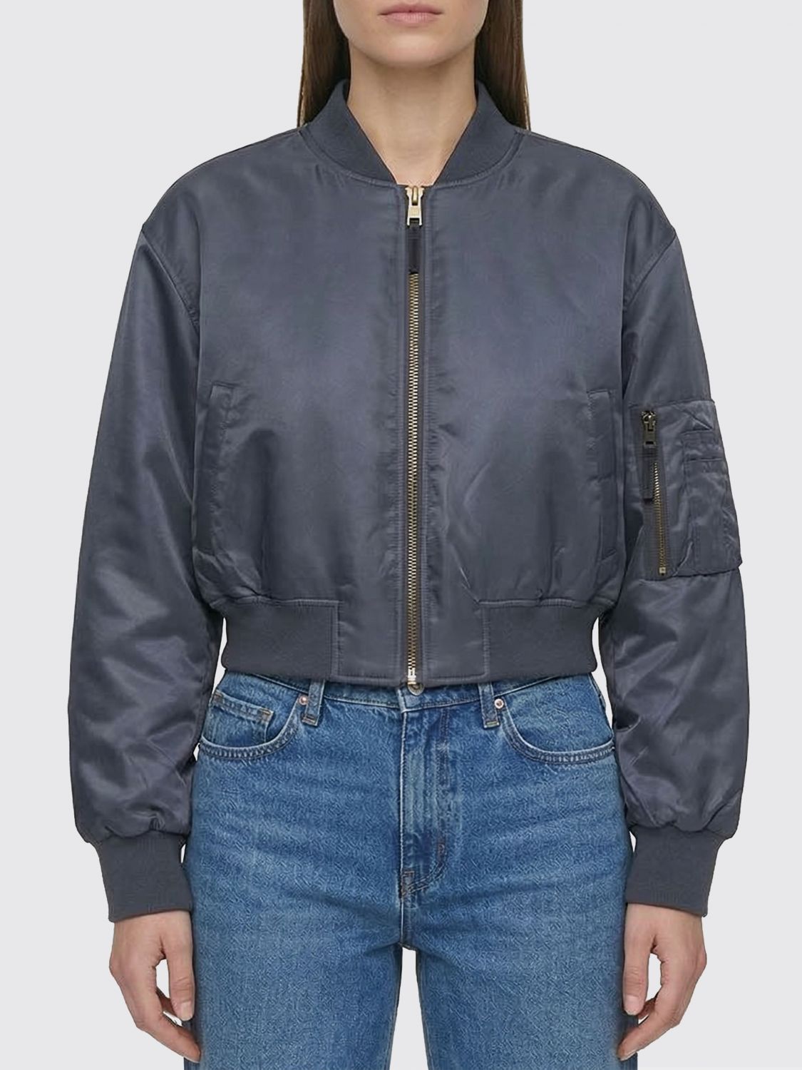 Jacket Woman color Grey