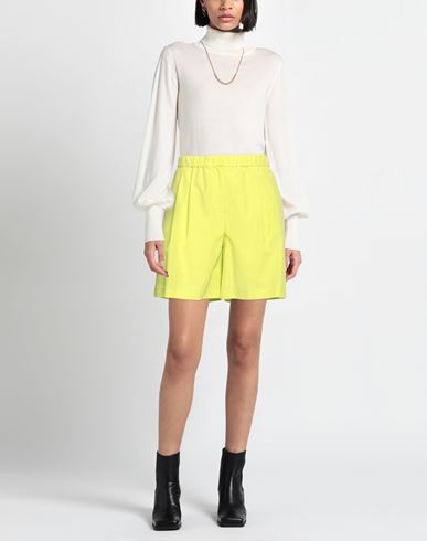 Woman Shorts & Bermuda Shorts Acid green