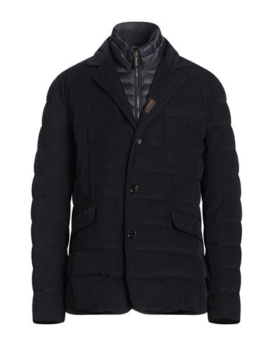 Moorer Man Puffer Midnight blue Size 46 Cotton