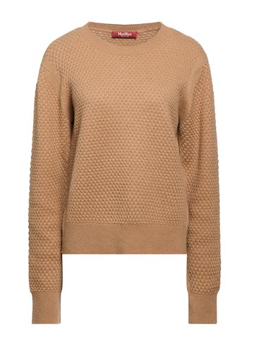 Woman Sweater Camel Size L Cashmere